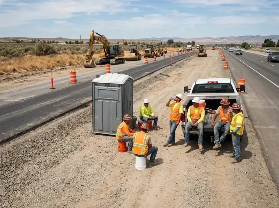 highway-road-construction-crew-007 — frequently asked questions, Porta Potty and Restroom Rentals in Mount Arlington, NJ
